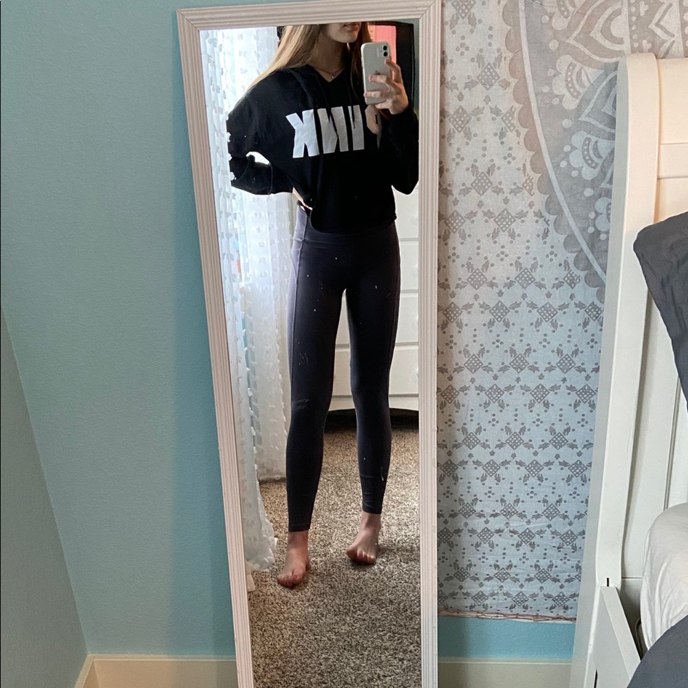 VS PINK cropped hoodie